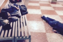 Запах в приемном отделении стоял невыносимый